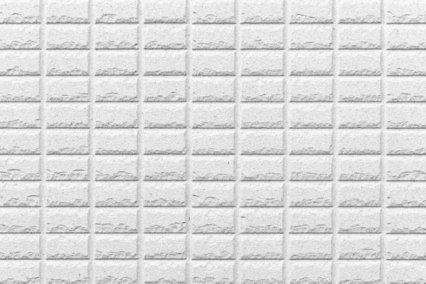 白色砖墙的无缝背景和质感 — 图库照片