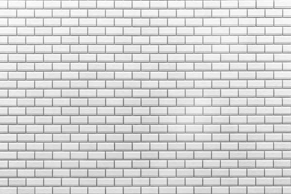 White Brick Tile Wall Seamless Background Texture — Stock Photo, Image