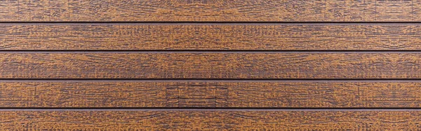 Panorama Vintage Brown Wood Wall Pattern Seamless Background — Stock Photo, Image