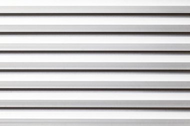 Beyaz alüminyum çit dokusu ve pürüzsüz arkaplan