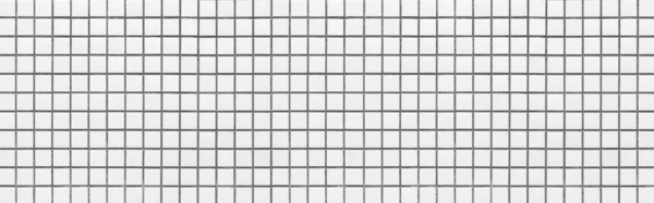 Панорама Стіни Білої Плитки Фон Стін Ванна Кімната Текстура — стокове фото
