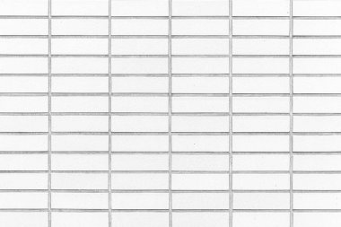 Beyaz tuğla duvar arkaplanı ve deseni pürüzsüz