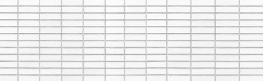 Beyaz tuğla duvar arkaplan ve desensiz panorama