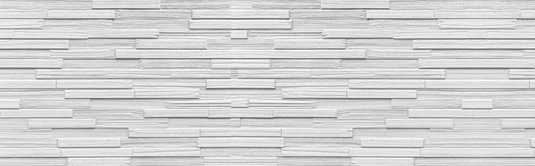 白い現代的な壁のテクスチャとシームレスな背景のパノラマ — ストック写真
