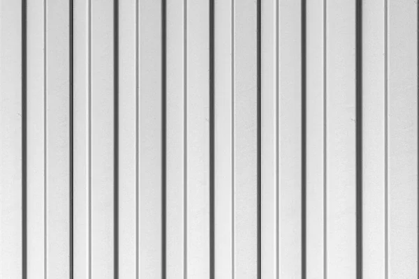 White Corrugated Metal Texture Surface Galvanize Steel Background — Stock Photo, Image