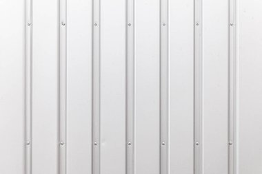 Beyaz Oluklu Metal desen yüzeyi veya çelik zemin galvanizasyonu