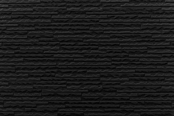 Black Pedra Tijolo Textura Fundo Parede Escuro Tijolo Parede Textura — Fotografia de Stock