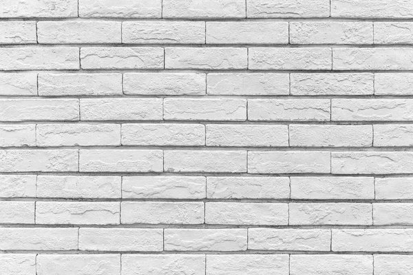 White Brick Wall Texture Seamless Background Brickwork Stonework Flooring Interior — Stock Photo, Image