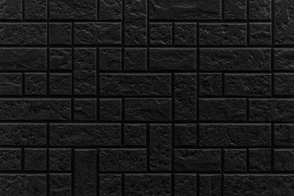 Sötét Kerámia Csempe Textúra Háttér Fekete Fehér Fekete Háttér Fekete — Stock Fotó