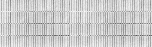 パターン化されたセメントフェンスの壁のテクスチャと背景シームレスのパノラマ — ストック写真
