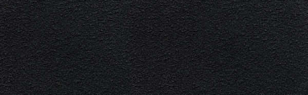 Panorama Van Black Cement Muur Textuur Naadloze Achtergrond — Stockfoto
