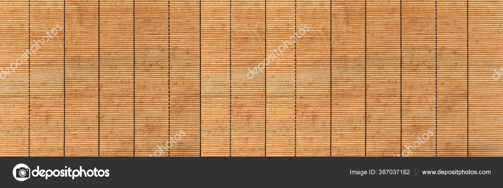 Panorama Pattern Bamboo Blinds Texture Seamless Background Stock Photo