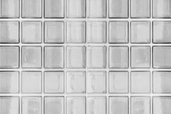 White Glass Block Wall Seamless Background Texture — Stock Photo, Image