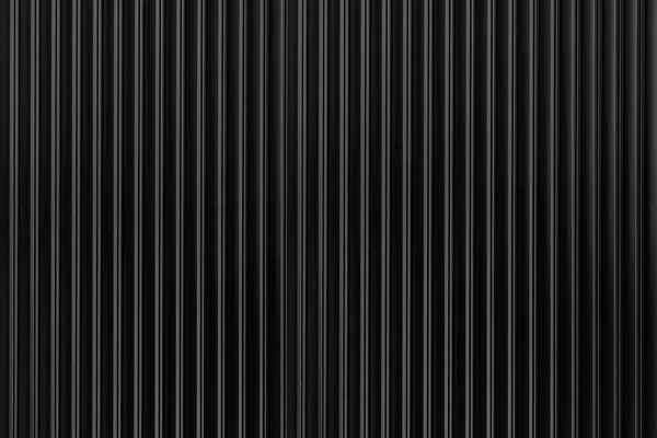 Zwarte Gegolfde Metalen Achtergrond Textuur Oppervlak Verzinken Staal — Stockfoto