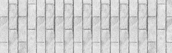 Панорама Старовинної Білої Цегляної Текстури Стін Безшовного Фону — стокове фото