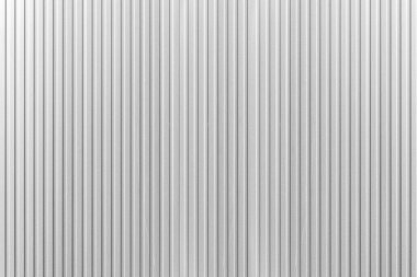 Beyaz Oluklu Metal zemin ve doku yüzeyi ya da çeliği galvanize et