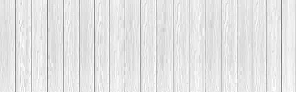 Panorama Drewna Deski Biały Tekstury Drewna Tła Vintage Sklejki Drewna — Zdjęcie stockowe