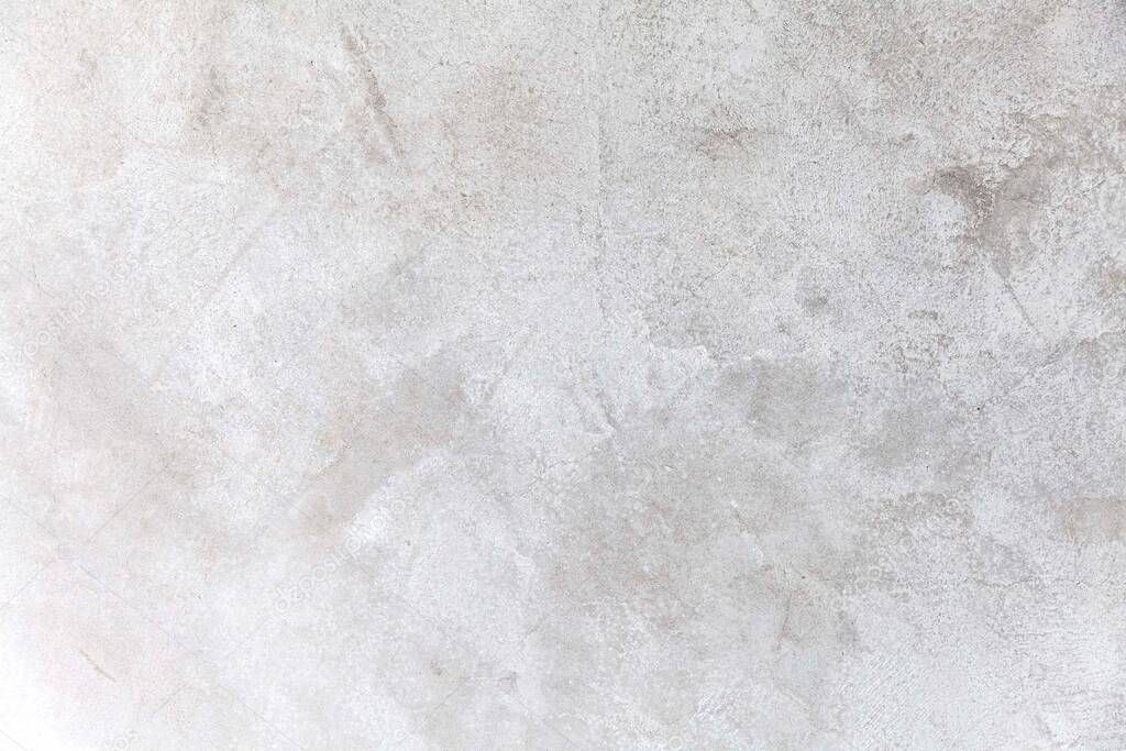 White concrete wall for interiors or outdoor exposed surface polished concrete. Cement have sand and stone tone vintage, 