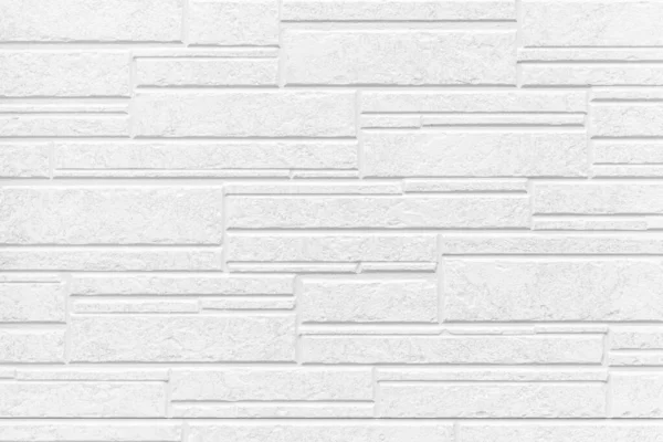 Moderne Witte Stenen Muur Met Strepen Textuur Naadloze Achtergrond — Stockfoto