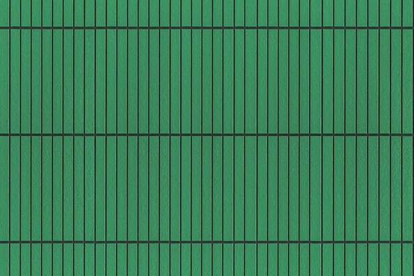 Patterned Green Cement Fence Wall Texture Background Seamless — Stock Photo, Image