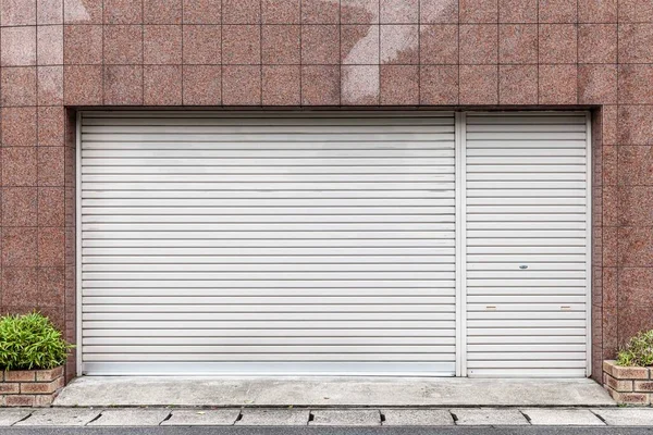 Automatische Rolluiken Begane Grond Van Het Huis — Stockfoto