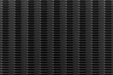 Siyah desenli metal çit duvar dokusu ve pürüzsüz arkaplan