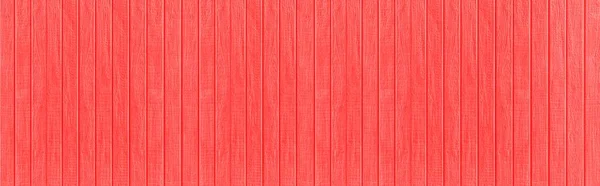 Panorama Wood Plank Red Timber Texture Background Vintage Table Plywood — Stock Photo, Image