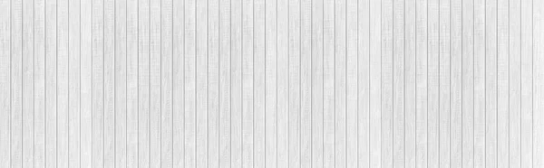 Panorama Wood Plank White Wood Texture Background Vintage Tisch Sperrholz — Stockfoto