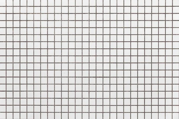 Motif Carreaux Mosaïque Blanche Fond Sans Couture — Photo