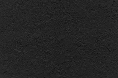 Siyah arka plan için siyah beton doku. Çimento ve kum, gri gri, koyu renk..