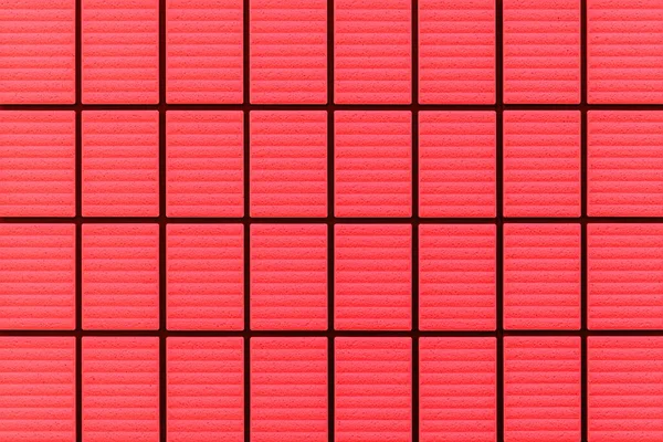 Modello Mattonelle Mosaico Rosso Sfondo Senza Soluzione Continuità — Foto Stock