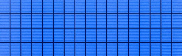 Голубой Плиточный Узор Безморщинистый Фон — стоковое фото