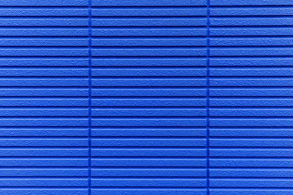 Современная Синяя Каменная Стена Текстурой Полос Бесшовным Фоном — стоковое фото