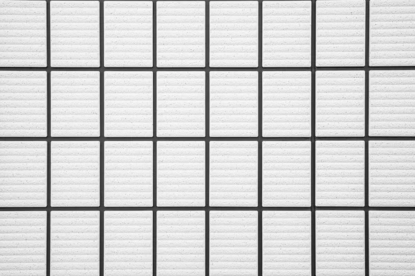 Mosaico Branco Padrão Azulejo Fundo Sem Costura — Fotografia de Stock
