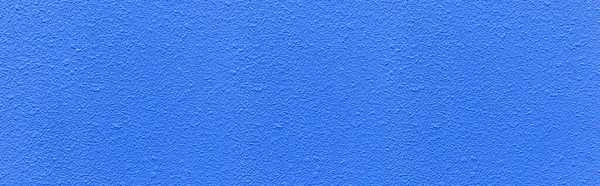 Panorama Texture Murale Ciment Bleu Fond Sans Couture — Photo