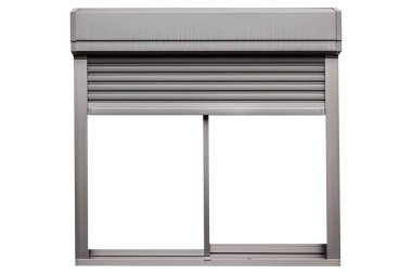 Beyaz arkaplanda izole edilmiş ince metal paten kapağı.