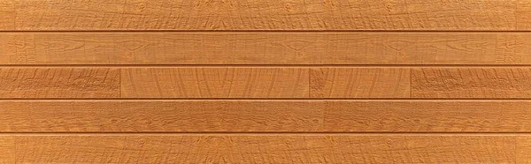 Panorama Der Hochauflösenden Braunen Holzplankenstruktur Und Des Nahtlosen Hintergrunds — Stockfoto