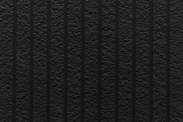 Moderne Zwarte Stenen Muur Met Strepen Textuur Naadloze Achtergrond — Stockfoto