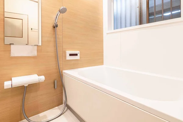 Piccola Vasca Bagno Nel Bagno Dell Hotel — Foto Stock