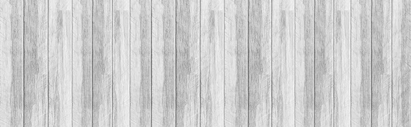 Panorama Der Vintage Weißen Holzzaun Textur Und Nahtlosen Hintergrund — Stockfoto