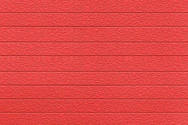 Red Corrugated Metal Background Texture Surface Galvanize Steel — Stock Photo, Image