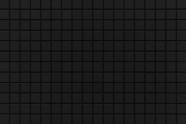 Siyah mozaik duvar kiremit deseni ve pürüzsüz arkaplan