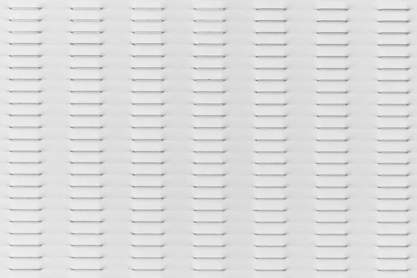 Beyaz Oluklu Metal Zemin Doku Yüzeyi Çeliği Galvanize — Stok fotoğraf