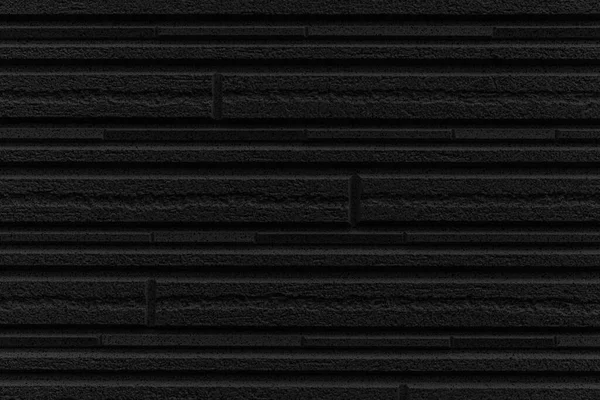 Mur Moderne Pierre Noire Avec Texture Rayures Fond Sans Couture — Photo