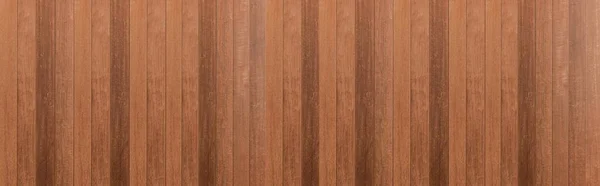 Panorama Wood Plank Brown Timber Texture Background Vintage Table Plywood — Stock Photo, Image