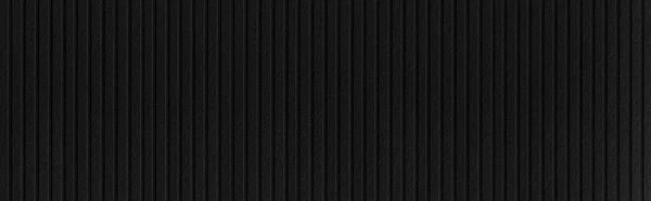 Panorama Modern Black Stone Wall Stripes Texture Seamless Background — Stock Photo, Image