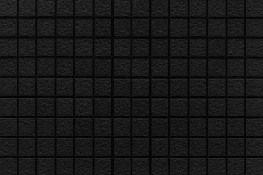 Siyah mozaik duvar kiremit deseni ve pürüzsüz arkaplan