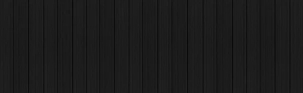 Панорама Дерев Яної Дошки Фон Текстури Чорної Деревини Урожайний Стіл — стокове фото