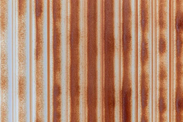 Pozinkované Ploty Panely Jsou Rezavé Textury Bezešvé Pozadí — Stock fotografie