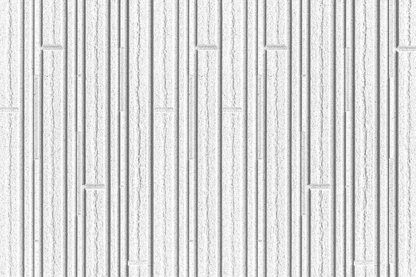 Modern White Stone Wall Stripes Texture Seamless Background — Stock Photo, Image